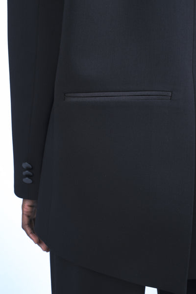 Costume oversize bi-matière cargo chic (ensemble)