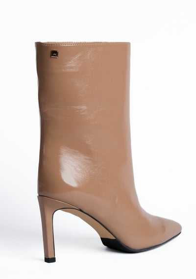 Bottines en cuir d’agneau chaires