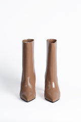 Bottines en cuir d’agneau chaires