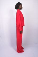 Blouse esprit veste châle