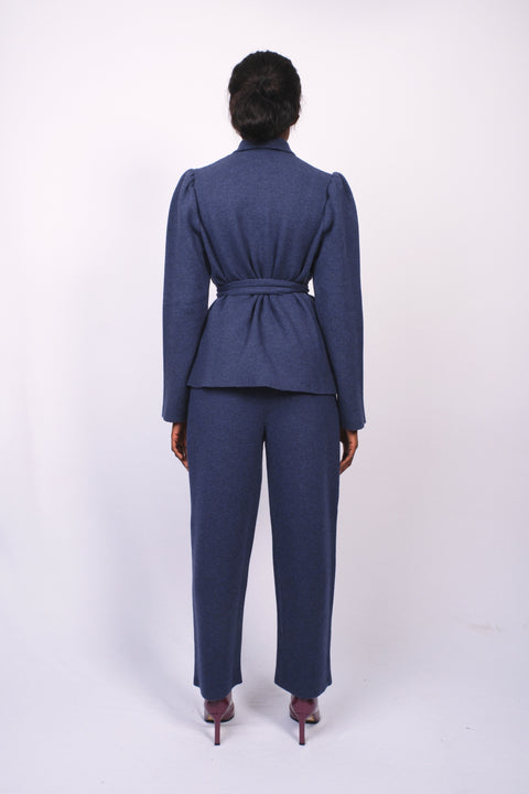 Ensemble indigo merino pantalon