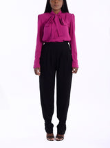 Pantalon Noir à Sangles