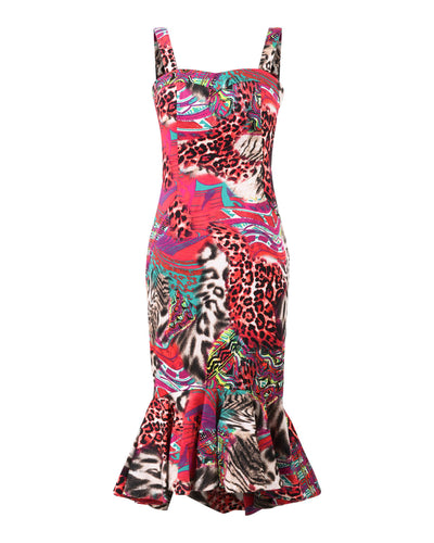 Robe Innes à motif animal