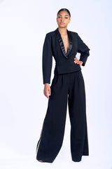 Veste un Bouton col châle