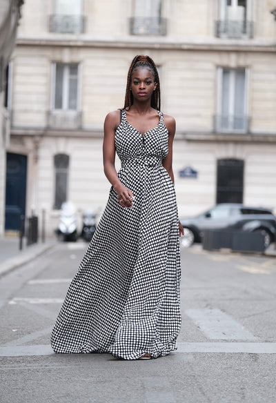 Maxi Robe a pois