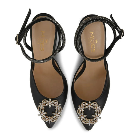 Escarpins noirs à brides