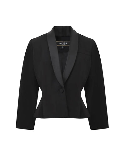 Veste un Bouton col châle