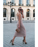 Crop-top en laine, boutons avec logo Mijes