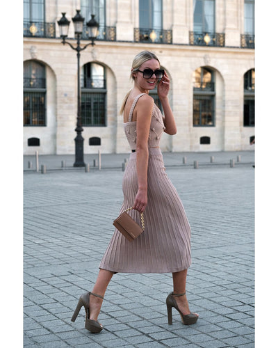 Crop-top en laine, boutons avec logo Mijes