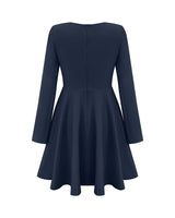 Robe patineuse bleue
