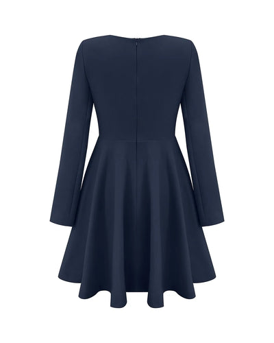 Robe patineuse bleue