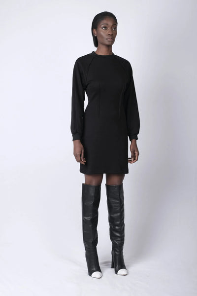 Robe de sport chic noire