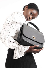 Sac Ambre Noir & Gold