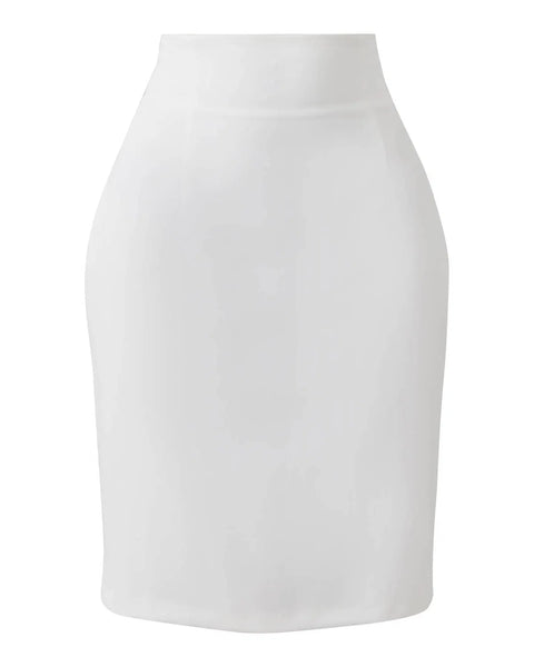 Jupe crayon taille haute