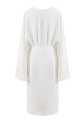 Robe manches papillon