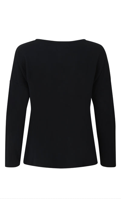 Sweat-shirt noir logo mijes