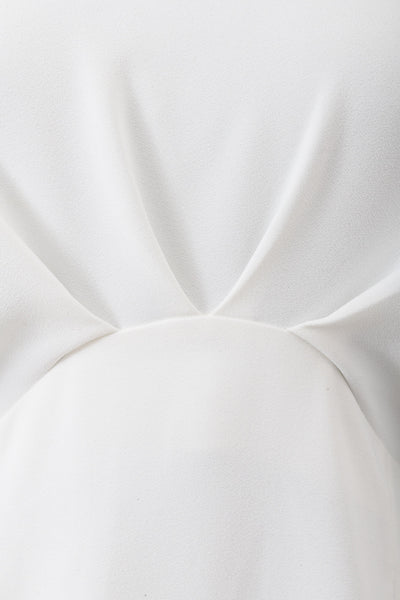 Robe manches papillon